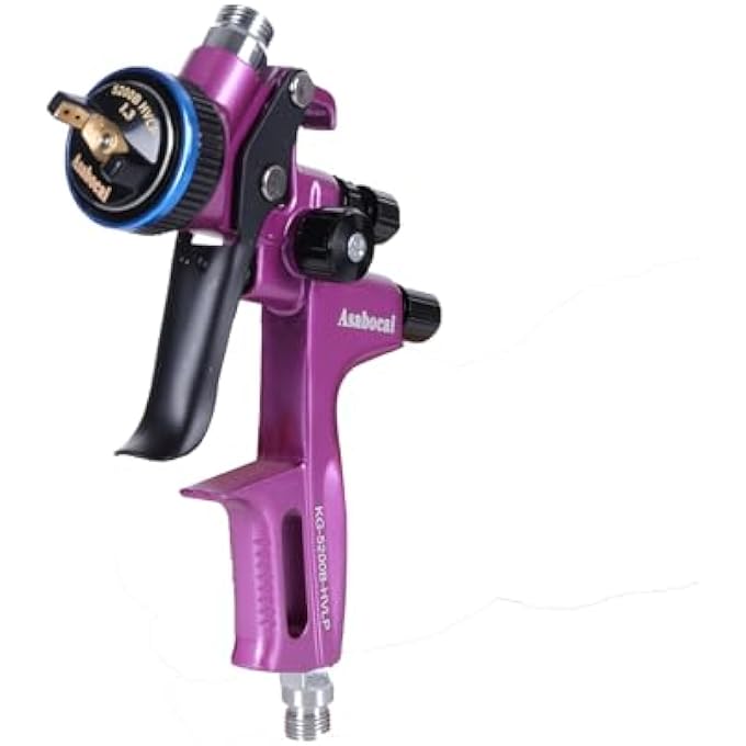 Asabocai AIR SPRAY GUN WITH 1.3 NOZZLES, PAINT GUNS AUTOMOTIVE, CAR PAINT GUN SPRAYER, PAINT GUN FOR HOUSE PAINTING, CAR, FURNITURE, VARNISH AND TOP COAT - Image 1
